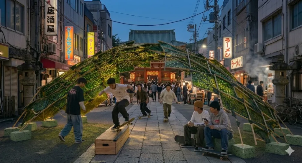 Belonging through Reactivating Urban Realms: Low-Carbon Pavilions