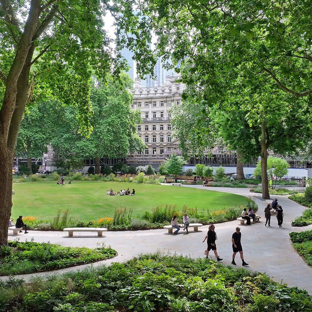 Finsbury Circus Gardens, History of People and Place