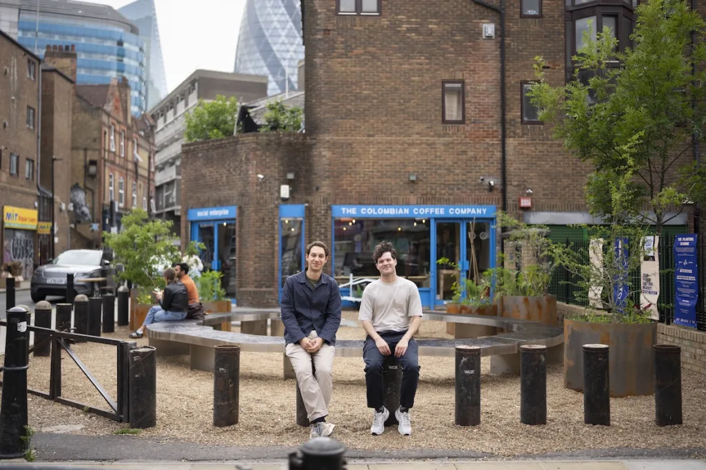 Goulston Street Pocket Park: Macchiato